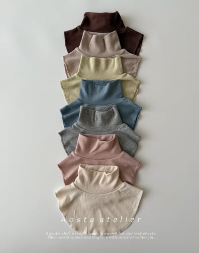 AOSTA43｜(0y-6y) 高領圍脖25