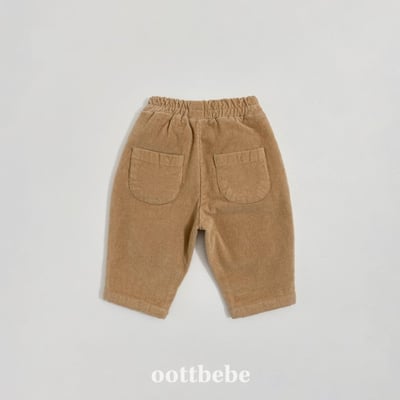 Oottbebe70｜(1y-7y)   燈芯絨補丁造型褲11