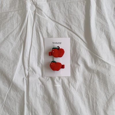 Fondue 45｜(Free)  蘋果髮夾2