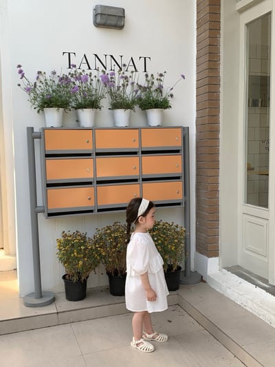 JE26｜(66-120cm) 泡泡袖綁帶包屁衣/洋裝8