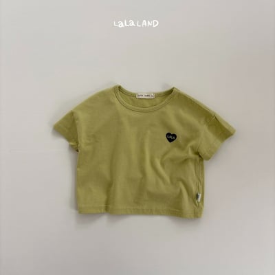 lala land58｜(75-120cm) 4色經典LOGO愛心上衣21