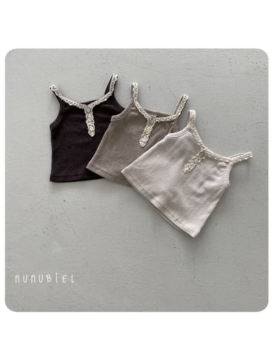 NUNU BIEL25｜(65-115cm) 蕾絲細肩小可愛1