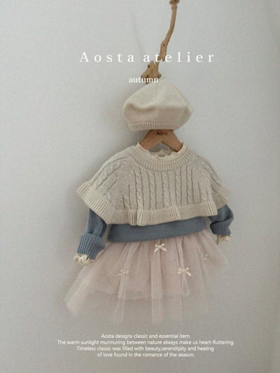 AOSTA｜荷葉邊針織上衣 現貨5