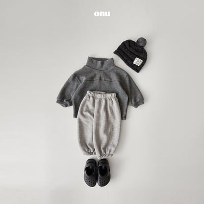 onu 41｜(70cm-115cm) 抓絨中領上衣8