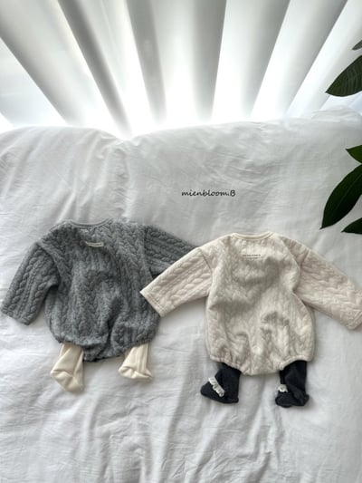 Bloom.b19｜(0m-24m) 天鵝絨蕾絲邊內搭褲襪16