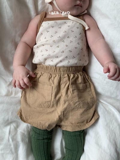 lala land21｜(3m-18m) 2色滿版櫻花包屁衣8