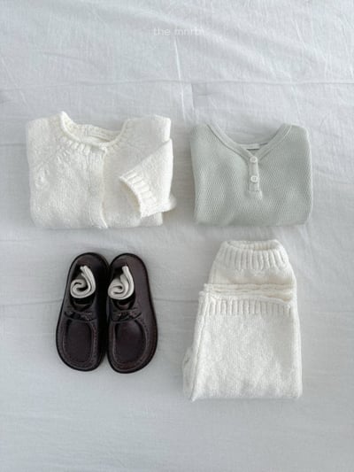 MiniRobe33｜(70-110) 針織直筒褲10