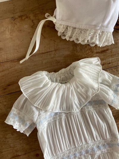 Anne Shirley37｜(3m-22m) 2色浪漫蕾絲設計包屁衣16