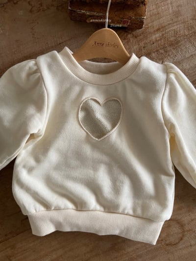 Anne Shirley22｜(3m-24m) 1色鏤空愛心休閒上衣8