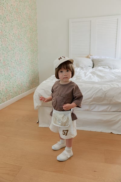 onu05｜(70cm-115cm) 數字印花休閒短褲12