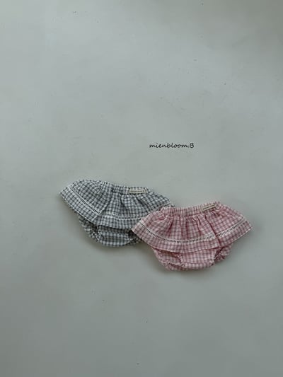 Bloom.b37｜(55cm-118cm) 格紋褲裙13