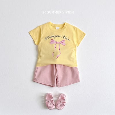 vivid26｜(78cm-125cm) 4款蝴蝶結喇叭褲套裝8