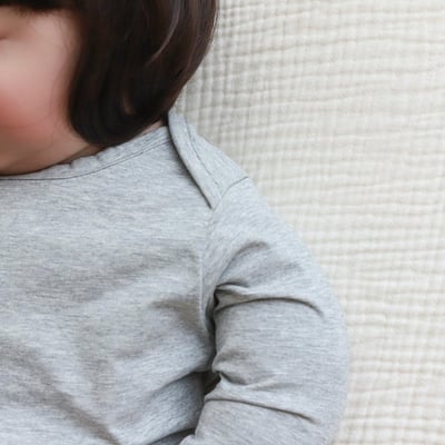 LEMONADE17｜(55cm-85cm) 4色素面棉質上衣6