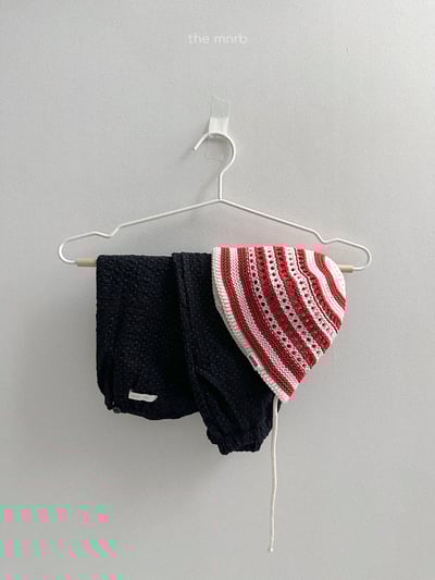 MiniRobe12｜(70-110) 抓皺波點縮口褲7