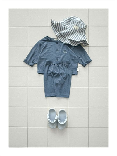 onu34｜(70cm-115cm) 羅紋開襟外套5