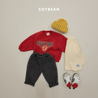 Soybean09｜(75cm-118cm) 英字印花休閒上衣16