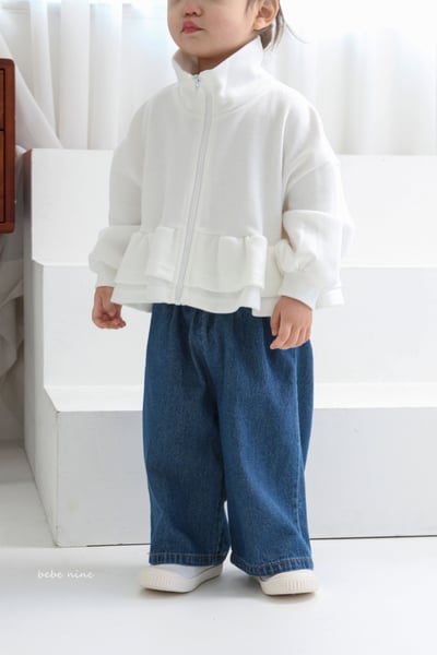 bebe nine02 (65-115) 2色寬鬆牛仔褲5