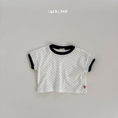 lala land07｜(3m-18m) 2色波點愛心上衣18