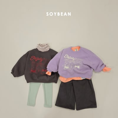 Soybean80｜(75cm-118cm) 插畫印花休閒上衣19