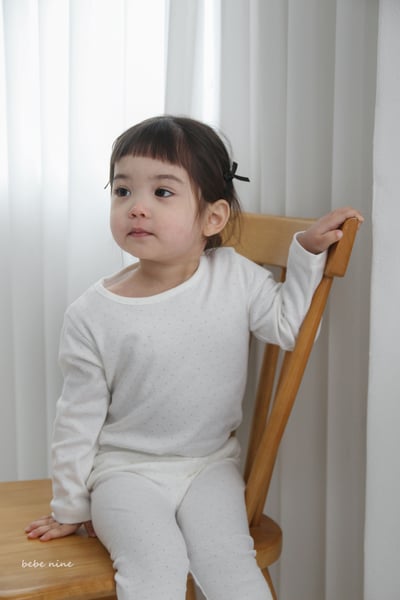 bebe nine13  (65-115) 2色棉質家居服套裝3