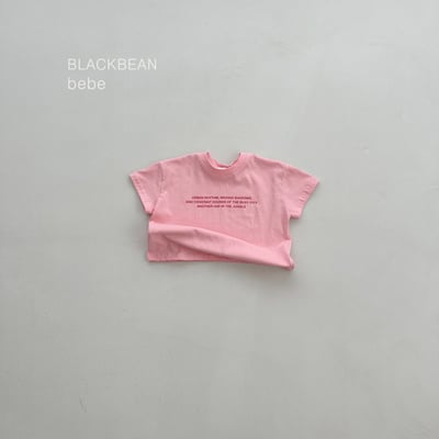 BEAN25｜(65-120cm MOM) 都市節奏字母上衣3