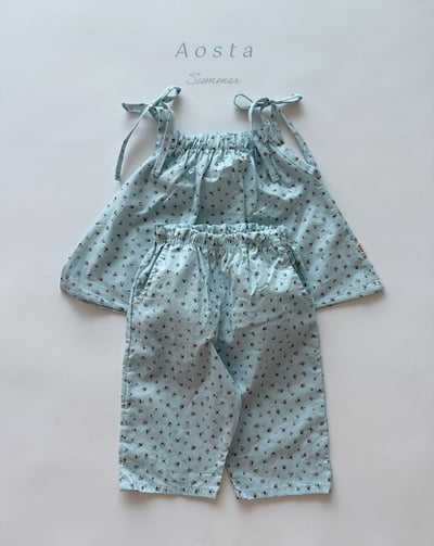 AOSTA37｜(6m-5y) 2款甜美小碎花長褲15