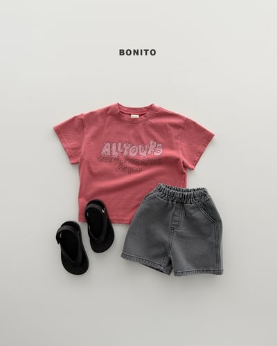 Bonito13｜(75cm-125cm) 3色彩繪英文字母上衣19