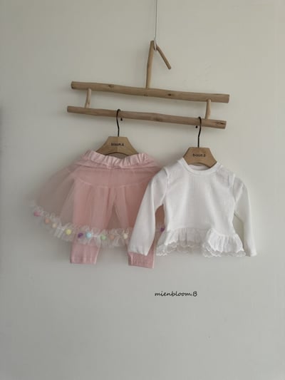 Bloom.b04｜(0m-7y) 小波點薄紗內搭褲裙8