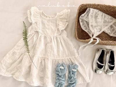 Valubebe 92｜(Free) 木耳邊抓皺襪7