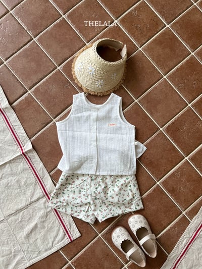 thelala25｜ (70-115) 印花排扣背心8