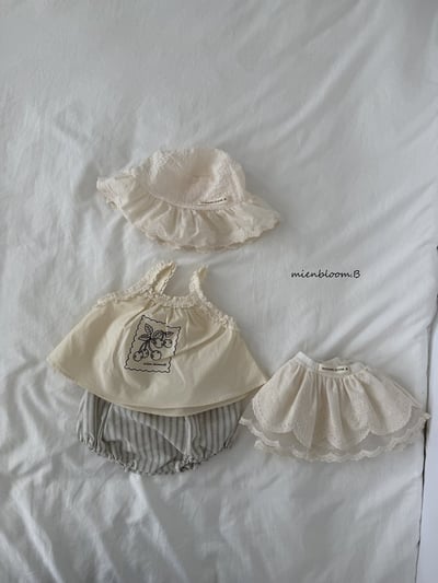 Bloom.b51｜(55cm-118cm) 蕾絲薄紗圍裙4