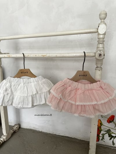 Bloom.b20｜(0m-18m) 層次荷葉裙包屁褲8