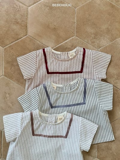 Bebe holic37｜(3m-18m) 造型線條上衣2