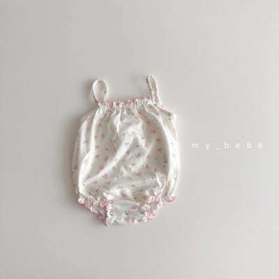 my_bebe15｜(58-72cm) 捲邊開襟外套包屁衣套裝6