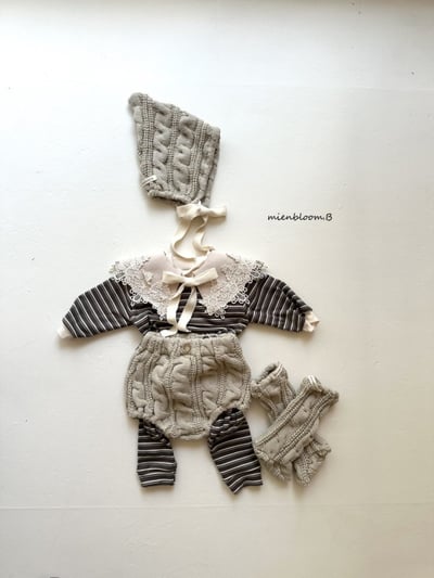 Bloom.b06｜(0m-24m/85cm-125cm) 撞色條紋上衣10