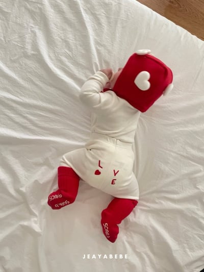 JEAYA10｜(70cm-110cm) 2色小兔印花休閒上衣+拼色內搭褲(複製)7