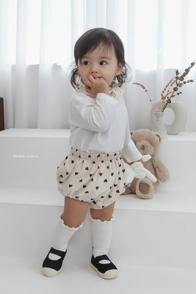 bebe nine25 (65-85) 3色印花包屁褲1