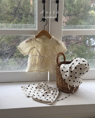 AOSTA60｜(Free) 蕾絲綁帶外罩衫3