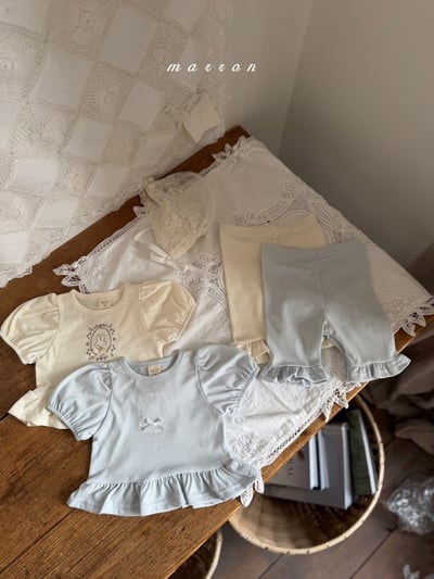 Marron29｜(1y-6y) 荷葉邊糖果套裝4