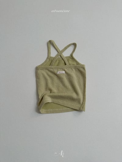 Atomeme30｜(70-110) 羅紋愛心印花背心4