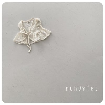 NUNU BIEL19｜(75-115cm) 蕾絲娃娃裝背心9