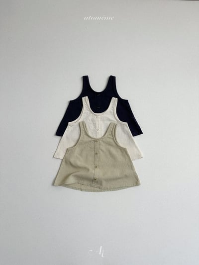 Atomeme19｜(70-110) 傘狀簡約背心7