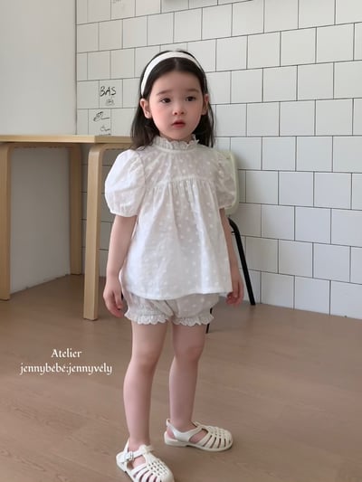 JE14｜(80-120cm) 刺繡小花套裝4