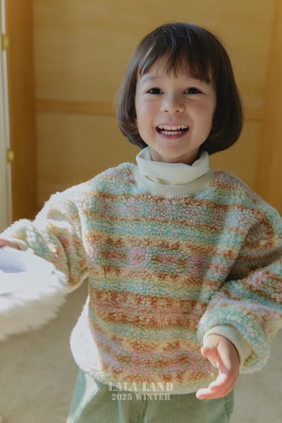 lala land77｜(75cm-120cm) 4色北歐風刷毛上衣16
