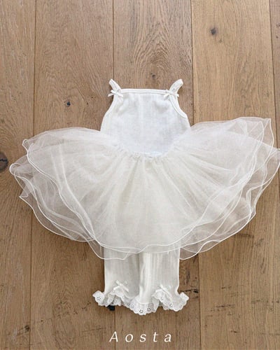 AOSTA39｜(6m-5y) 3款山茶花蕾絲邊褲10