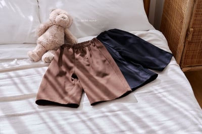 bebe nine25 (65cm-115cm) 2色無印棉質寬褲16