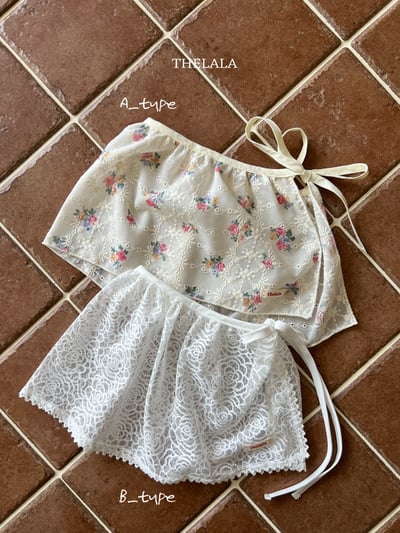 thelala02｜ (free) 夏季印花頭巾/印花圍裙16