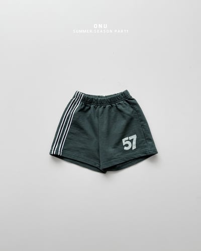 onu05｜(70cm-115cm) 數字印花休閒短褲5