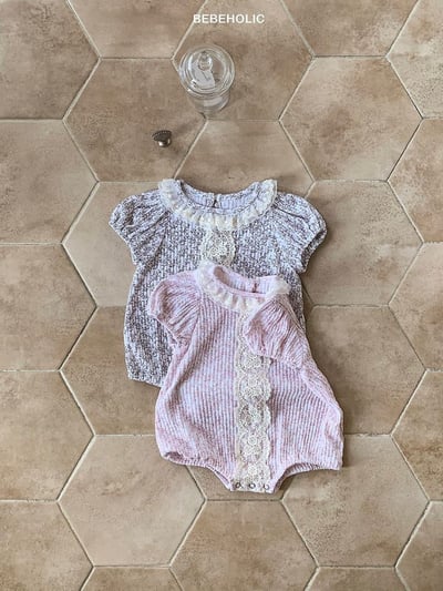 Bebe holic29｜(3m-18m) 松茸荷葉邊套裝1