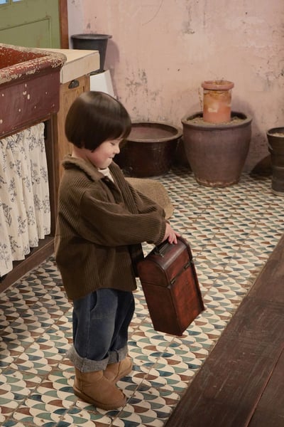 onu 32｜(70cm-115cm) 簡約燈芯絨襯衫夾克23